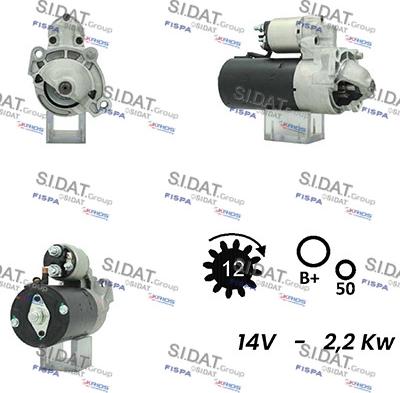 Fispa S12BH0743A2 - Стартер autodnr.net