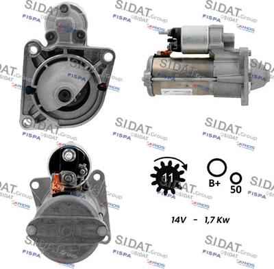 Fispa S12BH0796 - Стартер autodnr.net