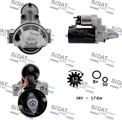 Fispa S12BH0805 - Стартер autodnr.net