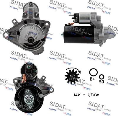 Fispa S12BH0957 - Стартер autodnr.net