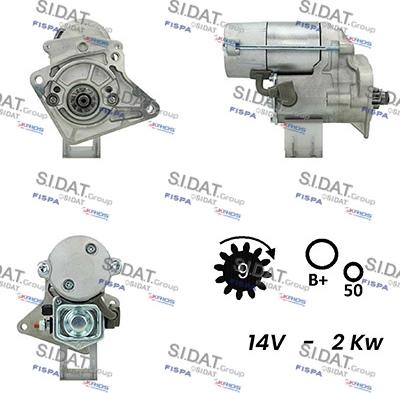 Fispa S12DE0406A2 - Стартер autodnr.net