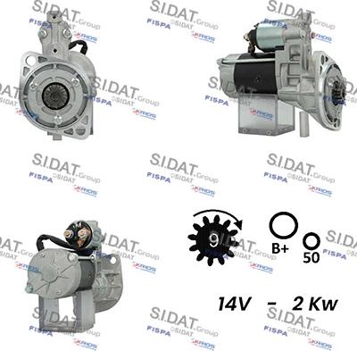 Fispa S12HT0510A2 - Стартер autodnr.net