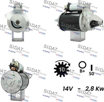 Fispa S12LU0380A2 - Стартер autocars.com.ua