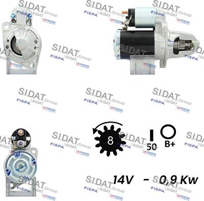 Fispa S12MH0131 - Стартер autodnr.net