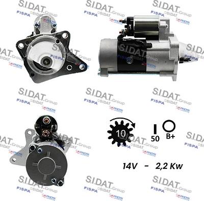 Fispa S12MH0163 - Стартер autodnr.net