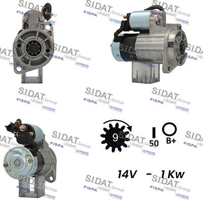 Fispa S12MH0217A2 - Стартер autocars.com.ua