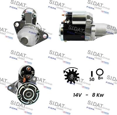 Fispa S12MH0274A2 - Стартер autocars.com.ua