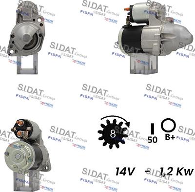 Fispa S12MH0395A2 - Стартер autodnr.net