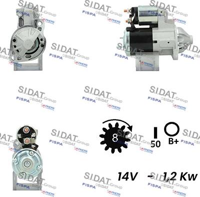 Fispa S12MH0411A2 - Стартер autodnr.net