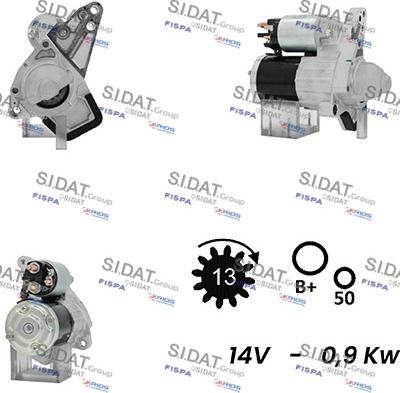 Fispa S12MH0689A2 - Стартер autocars.com.ua