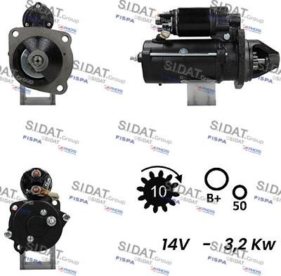 Fispa S12ML0197A2 - Стартер autodnr.net