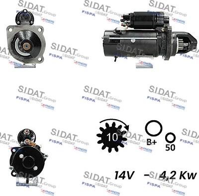 Fispa S12ML0488A2 - Стартер autocars.com.ua