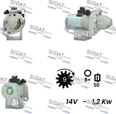 Fispa S12MT0524A2 - Стартер autodnr.net