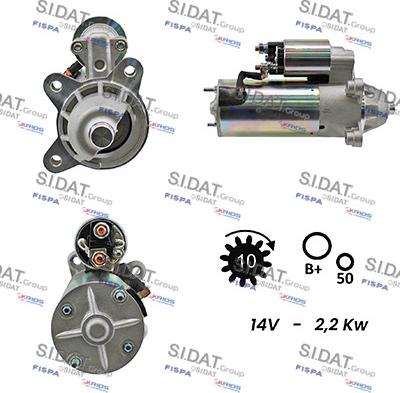 Fispa S12VS0023A2 - Стартер autocars.com.ua