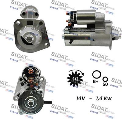 Fispa S12VS0369A2 - Стартер autocars.com.ua