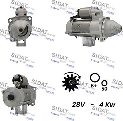 Fispa S24BH0052A2 - Стартер autocars.com.ua