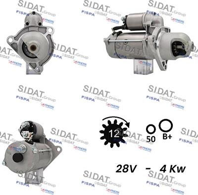 Fispa S24BH0105A2 - Стартер autocars.com.ua