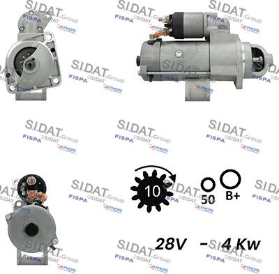 Fispa S24BH0115 - Стартер autocars.com.ua