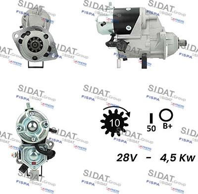 Fispa S24DE0096A2 - Стартер autocars.com.ua