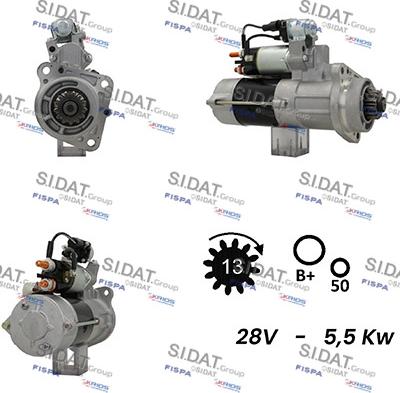 Fispa S24MH0009A2 - Стартер autodnr.net