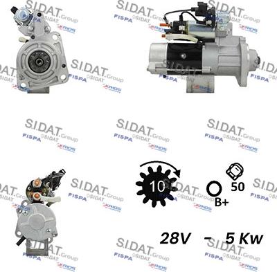 Fispa S24MH0023A2 - Стартер autodnr.net