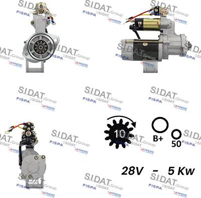 Fispa S24MH0033A2 - Стартер autocars.com.ua