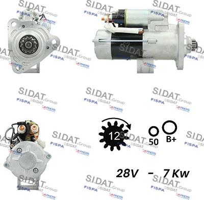 Fispa S24MH0071A2 - Стартер autodnr.net