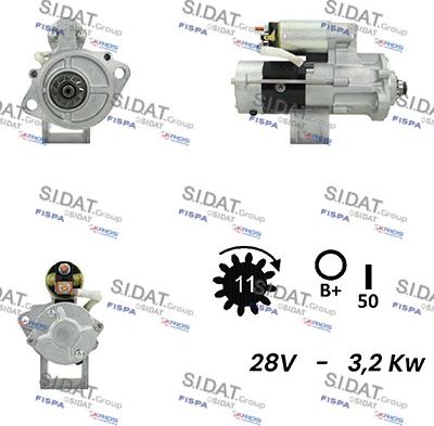 Fispa S24MH0134A2 - Стартер autocars.com.ua