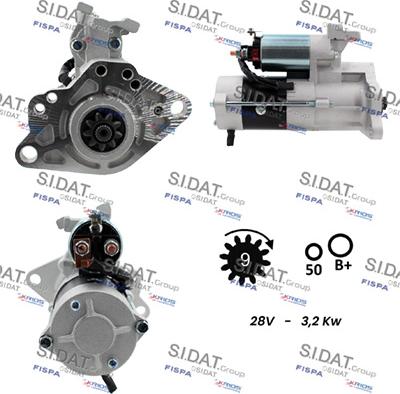 Fispa S24MH0159A2 - Стартер autocars.com.ua