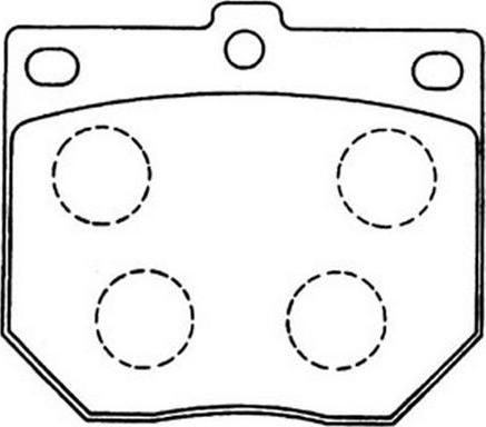 FIT FP0057 - Гальмівні колодки, дискові гальма autocars.com.ua