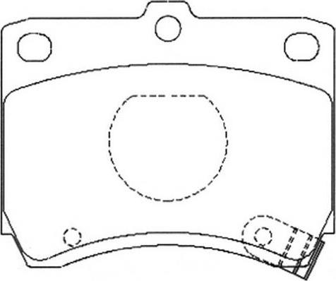 FIT FP0402 - Гальмівні колодки, дискові гальма autocars.com.ua