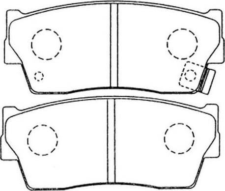 FIT FP0418 - Гальмівні колодки, дискові гальма autocars.com.ua