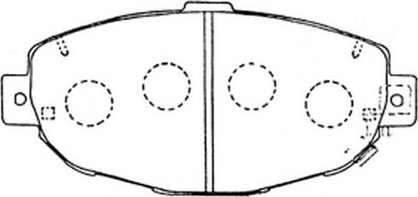 FIT FP0571 - Гальмівні колодки, дискові гальма autocars.com.ua