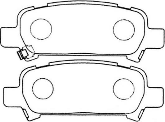 FIT FP0770 - Гальмівні колодки, дискові гальма autocars.com.ua