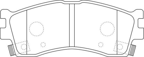 FIT FP0889 - Гальмівні колодки, дискові гальма autocars.com.ua