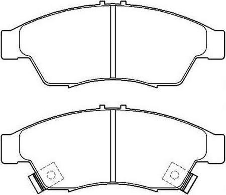 FIT FP0948 - Гальмівні колодки, дискові гальма autocars.com.ua