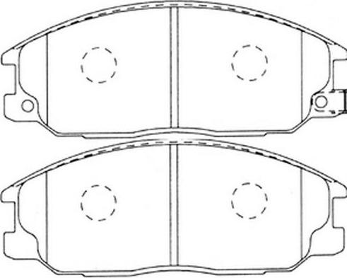 FIT FP1013 - Гальмівні колодки, дискові гальма autocars.com.ua