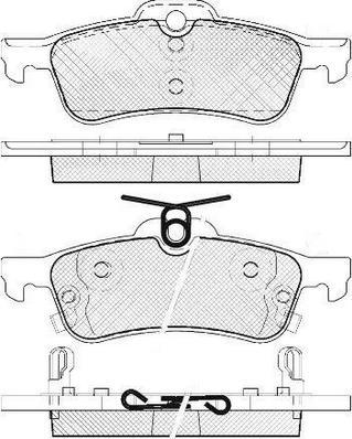 FIT FP1083 - Гальмівні колодки, дискові гальма autocars.com.ua