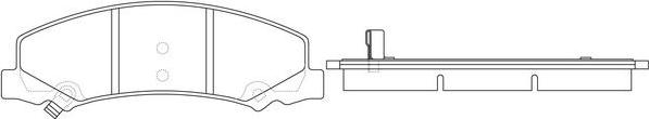 FIT FP1159 - Гальмівні колодки, дискові гальма autocars.com.ua
