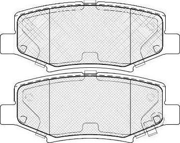 FIT FP1274 - Тормозные колодки, дисковые, комплект avtokuzovplus.com.ua