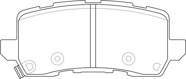 FIT FP1698 - Тормозные колодки, дисковые, комплект avtokuzovplus.com.ua