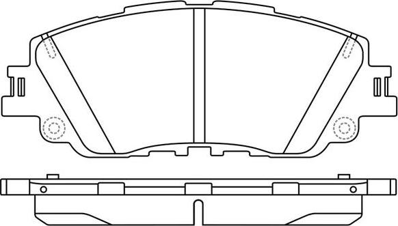 Meyle D2360 - Гальмівні колодки, дискові гальма autocars.com.ua