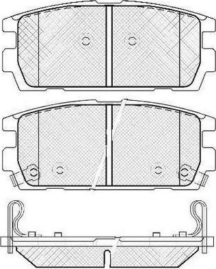 FIT FP2390 - Гальмівні колодки, дискові гальма autocars.com.ua