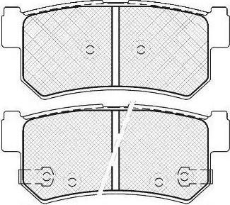 FIT FP4024 - Гальмівні колодки, дискові гальма autocars.com.ua