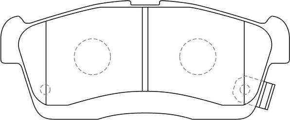 FIT FP6172 - Гальмівні колодки, дискові гальма autocars.com.ua