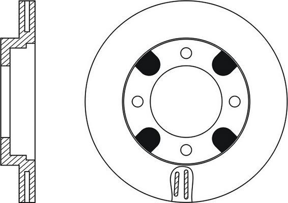 FIT FR0137V - Гальмівний диск autocars.com.ua