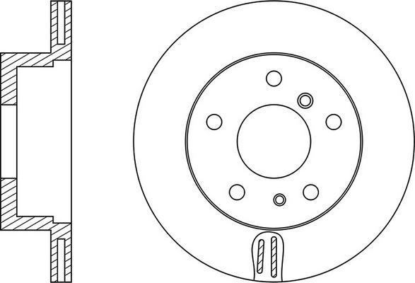 ACDelco AC2111D - Гальмівний диск autocars.com.ua