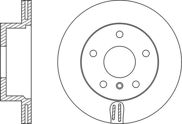 FIT FR0507V - Тормозной диск avtokuzovplus.com.ua