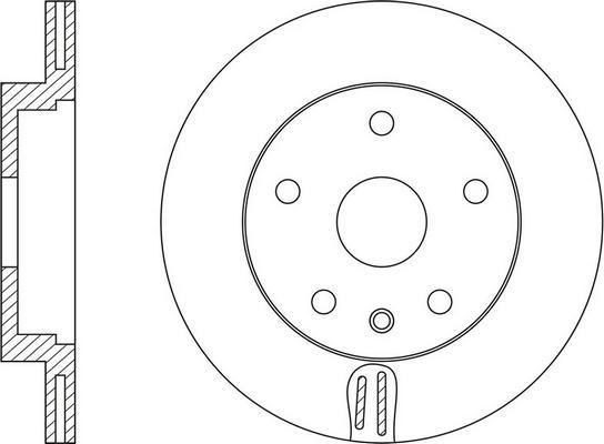 FIT FR0644V - Гальмівний диск autocars.com.ua