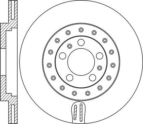 HELLA 8DD 355 113-331 - Тормозной диск avtokuzovplus.com.ua